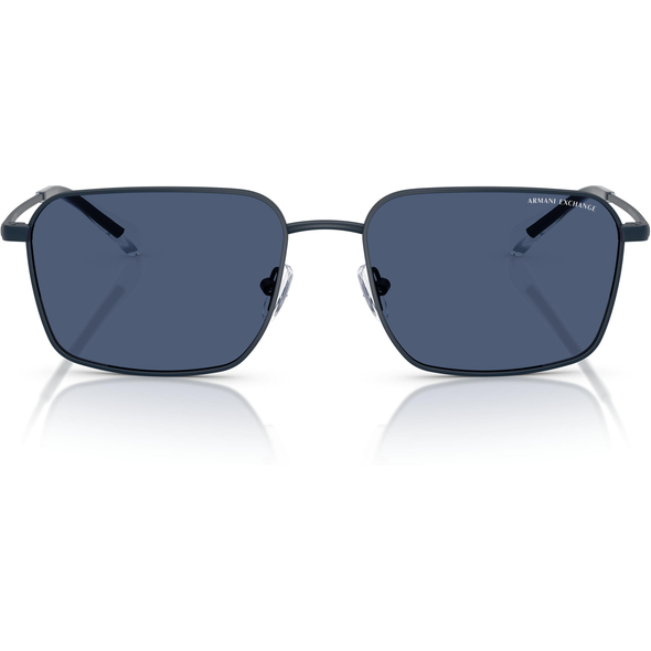 ARMANI EXCHANGE 0AX2053S Men Eyewear, Matte Blue (609980), Size: 57