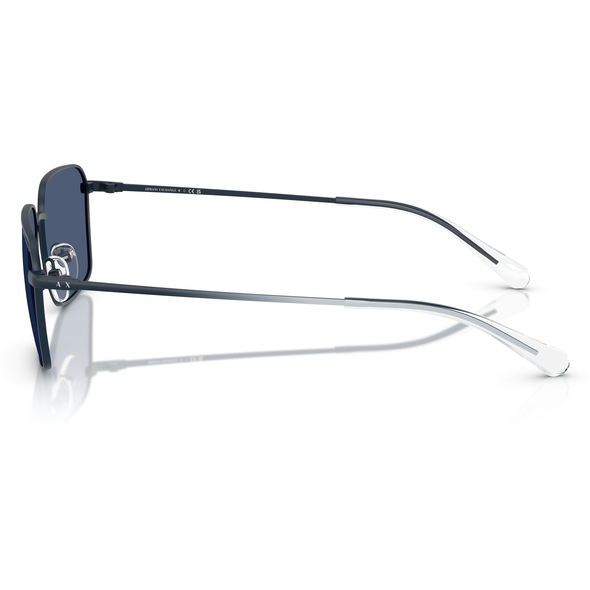 ARMANI EXCHANGE 0AX2053S Men Eyewear, Matte Blue (609980), Size: 57