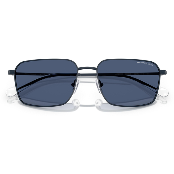 ARMANI EXCHANGE 0AX2053S Men Eyewear, Matte Blue (609980), Size: 57