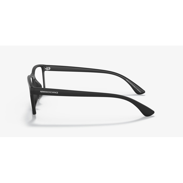 ARMANI EXCHANGE 0AX3083U Men Eyewear, Matte Black (8078), Size: 54