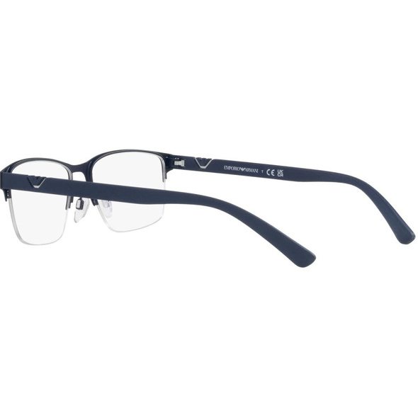 EMPORIO ARMANI 0EA1138 Men Eyewear, Matte Blue (3018), Size: 56