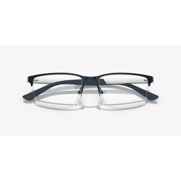 EMPORIO ARMANI 0EA1164 Men Eyewear, Matte Blue (3042), Size: 54