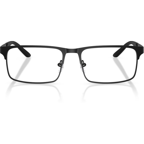 EMPORIO ARMANI 0EA1170 Men Eyewear, Matte Black (3001), Size: 55