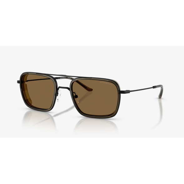 EMPORIO ARMANI 0EA2162 Men Eyewear, Matte Black (300171), Size: 54