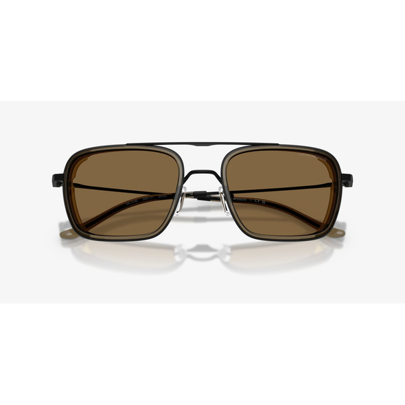EMPORIO ARMANI 0EA2162 Men Eyewear, Matte Black (300171), Size: 54
