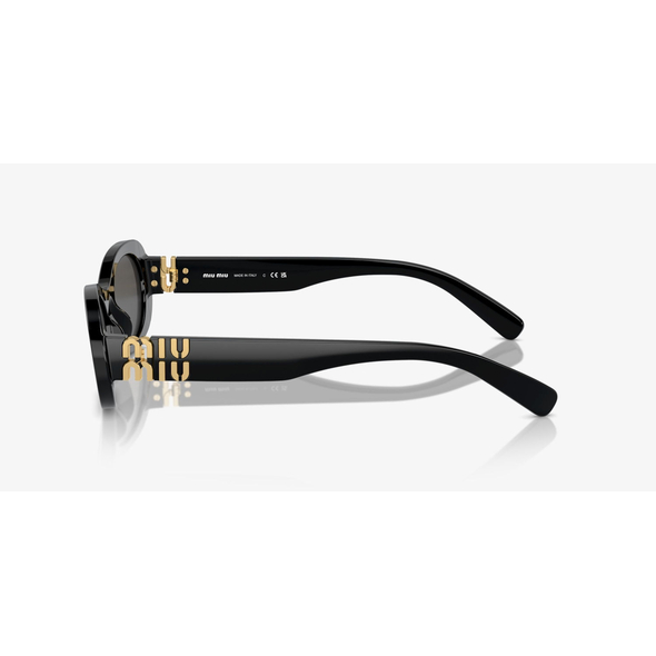 MIU MIU 0MU 06ZS Ladies Eyewear, Black (1AB5S0), Size: 50