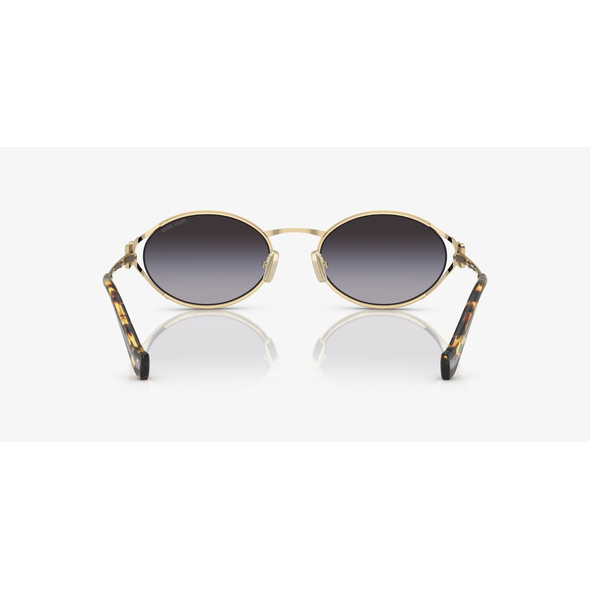 MIU MIU 0MU 52YS Ladies Eyewear, Pale Gold (ZVN5D1), Size: 54