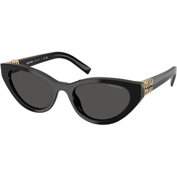 MIU MIU 0MU A04S Ladies Eyewear, Black (16K08Z), Size: 54