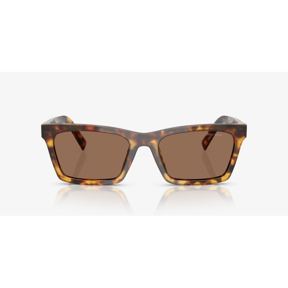 MIU MIU 0MU A05S Ladies Eyewear, Honey Havana (14L60M), Size: 55