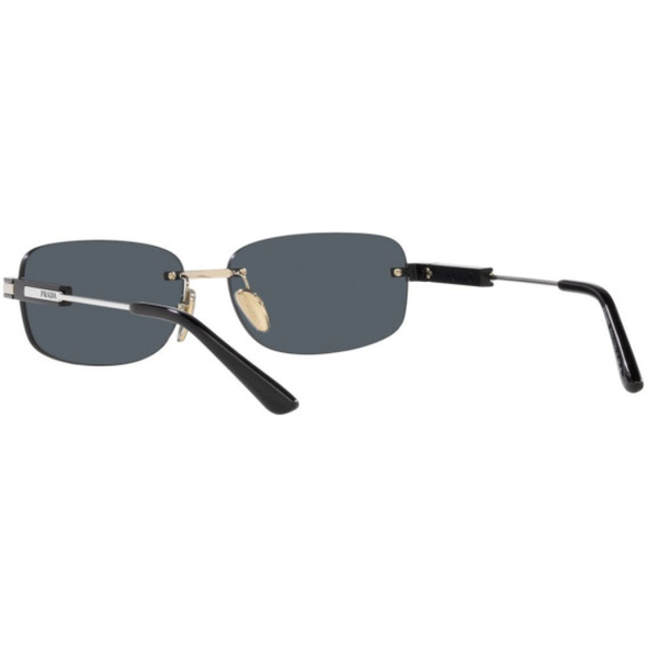 PRADA 0PR 68ZS Men Eyewear, Pale Gold (ZVN09T), Size: 60