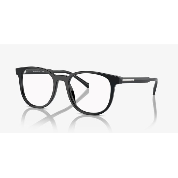 PRADA 0PR A15V Men Eyewear, Black (16K1O1), Size: 52