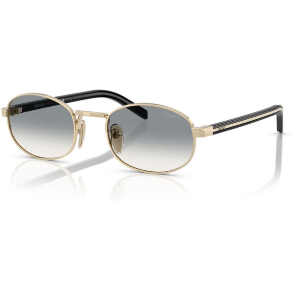PRADA 0PR B53S Ladies Eyewear, Pale Gold (ZVN02C), Size: 52