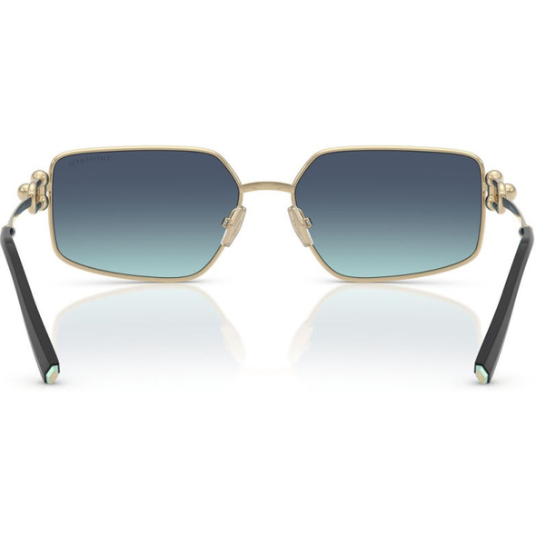 TIFFANY 0TF3111 Unisex Eyewear, Pale Gold (62029S), Size: 58