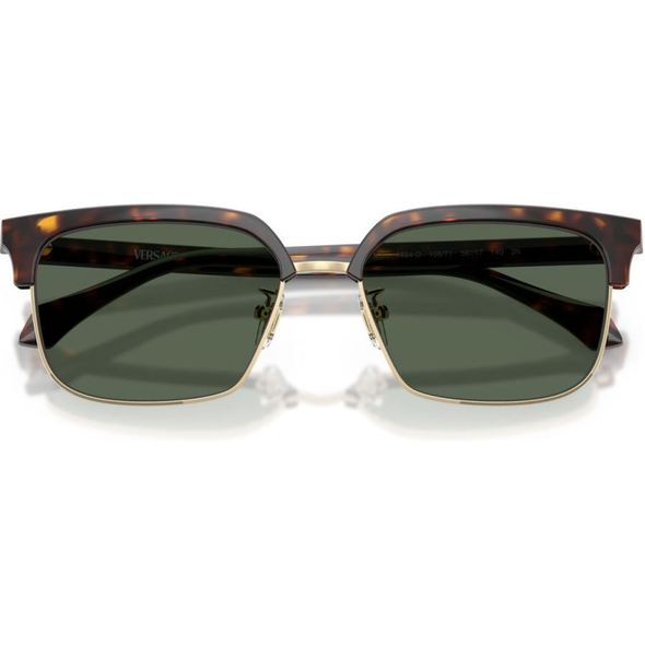 VERSACE 0VE4494D Men Eyewear, Dark Havana (108/71), Size: 56