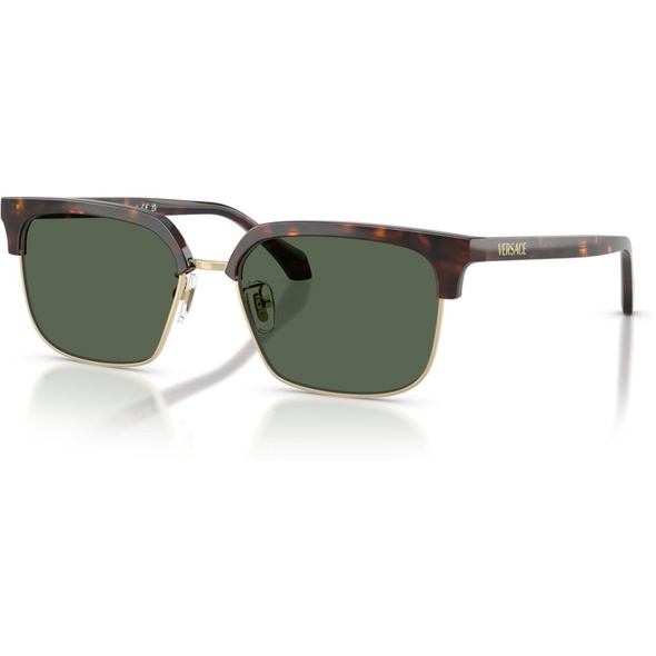 VERSACE 0VE4494D Men Eyewear, Dark Havana (108/71), Size: 56