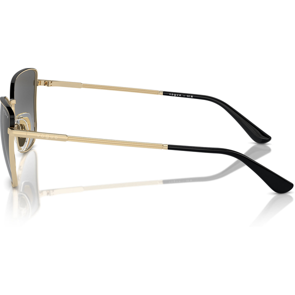 VOGUE 0VO4308S Ladies Eyewear, Pale Gold/Top Black (848/11), Size: 56