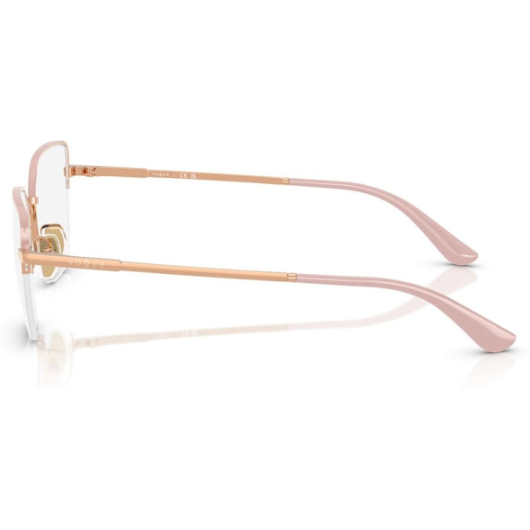VOGUE 0VO4331 Ladies Eyewear, Rose Gold/Top Rose (5207), Size: 53