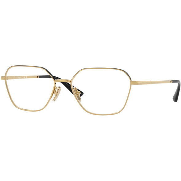 VOGUE 0VO4334 Ladies Eyewear, Gold/Top Black (5210), Size: 54