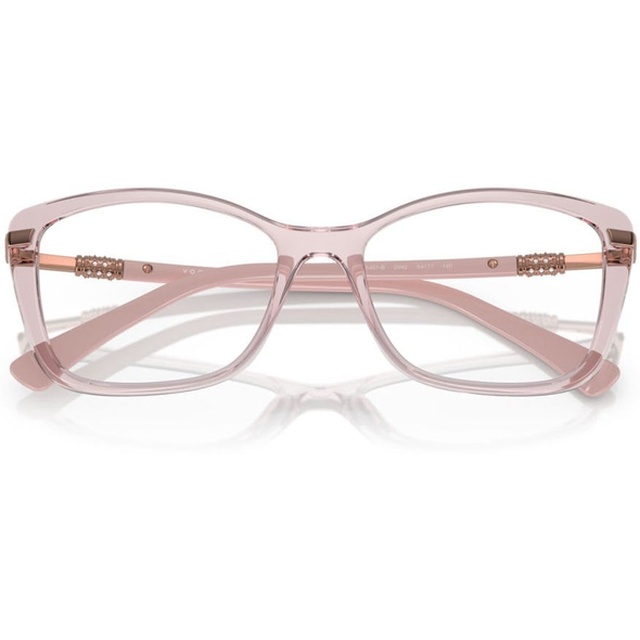 VOGUE 0VO5487B Ladies Eyewear, Transparent Pink (2942), Size: 54