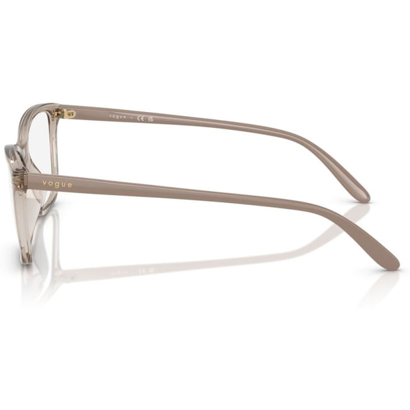 VOGUE 0VO5603 Ladies Eyewear, Transparent Caramel (2990), Size: 52