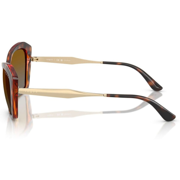 VOGUE 0VO5626S Ladies Eyewear, Dark Havana (W656T5), Size: 56