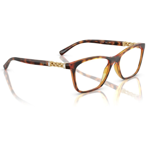 VOGUE 0VO5632B Ladies Eyewear, Dark Havana (W656), Size: 53