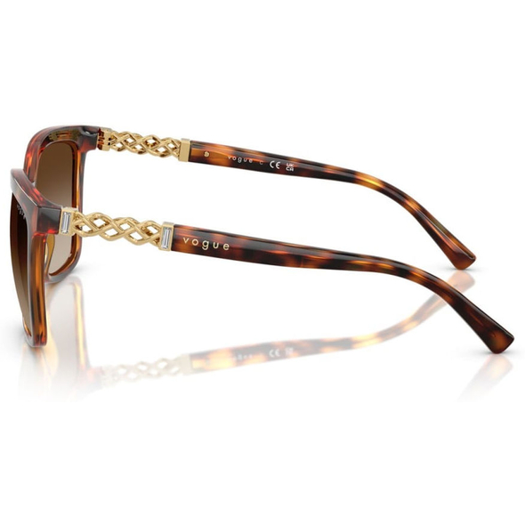 VOGUE 0VO5633SB Ladies Eyewear, Dark Havana (W65613), Size: 56