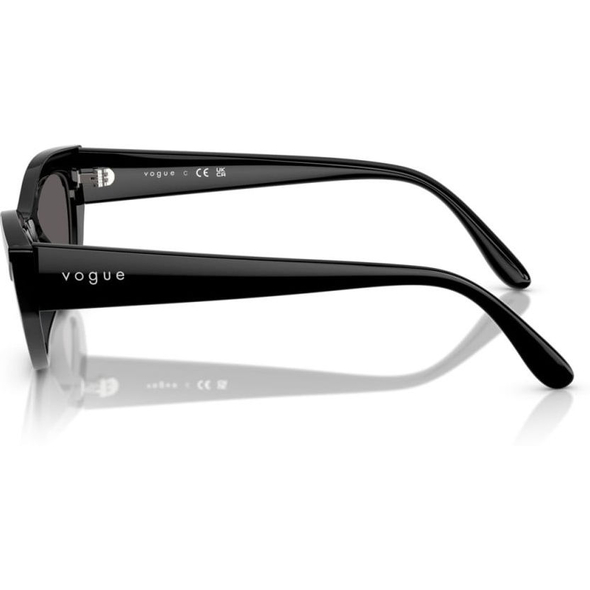 VOGUE 0VO5637SU Ladies Eyewear, Black (W44/87), Size: 52
