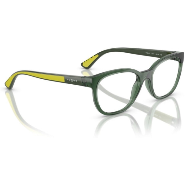 VOGUE JUNIOR VISTA 0VY2033 Ladies Eyewear, Transparent Dark Green (3207), Size: 48