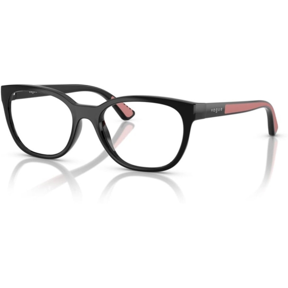 VOGUE JUNIOR VISTA 0VY2033 Ladies Eyewear, Black (W44), Size: 48